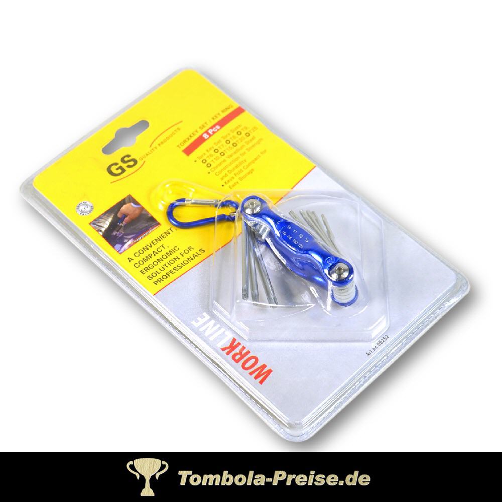 TreuePräsent Schlüsselanhänger Innensechskantschlüssel-Set