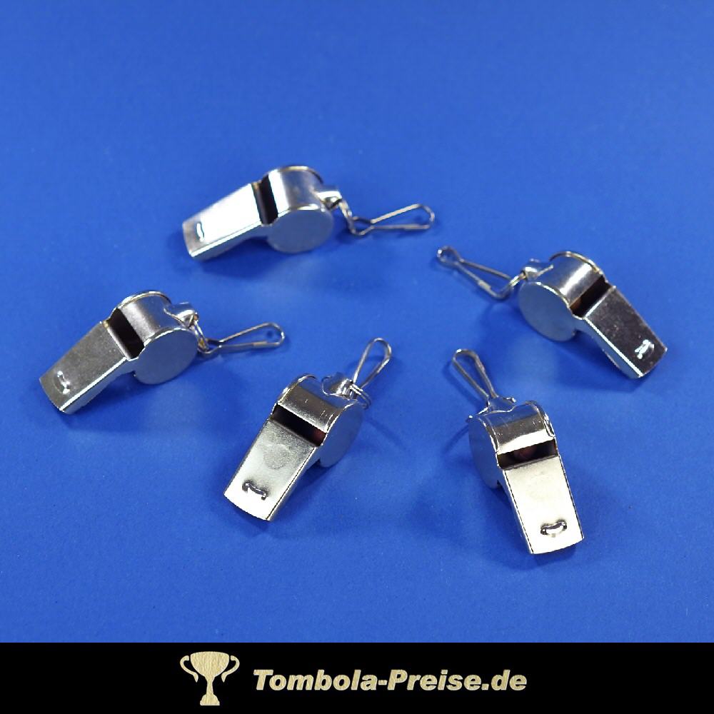 Metall-Trillerpfeife