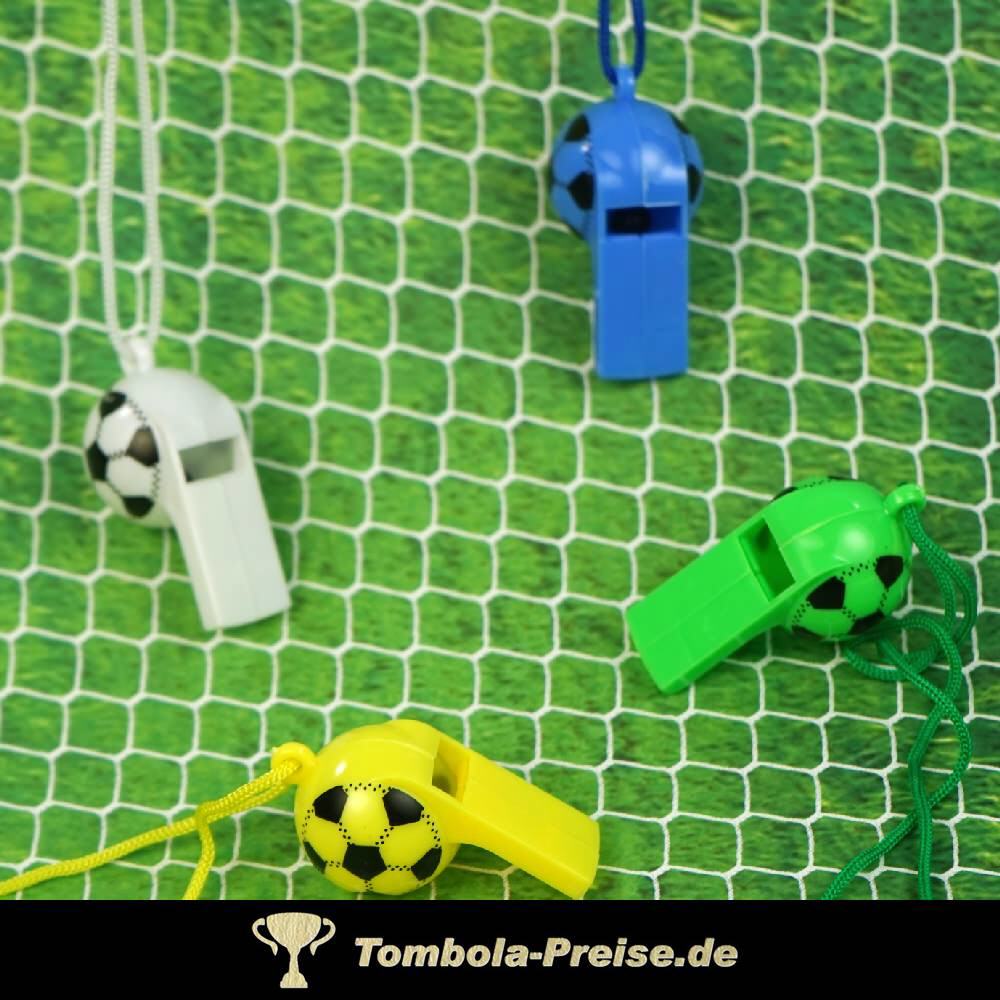 Trillerpfeifen Fußball