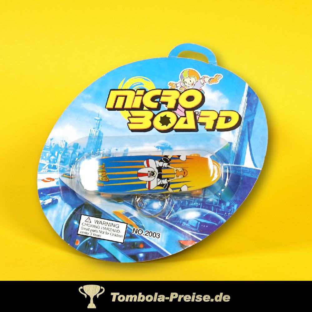 Finger-Skateboard mit Schlüsselanhänger