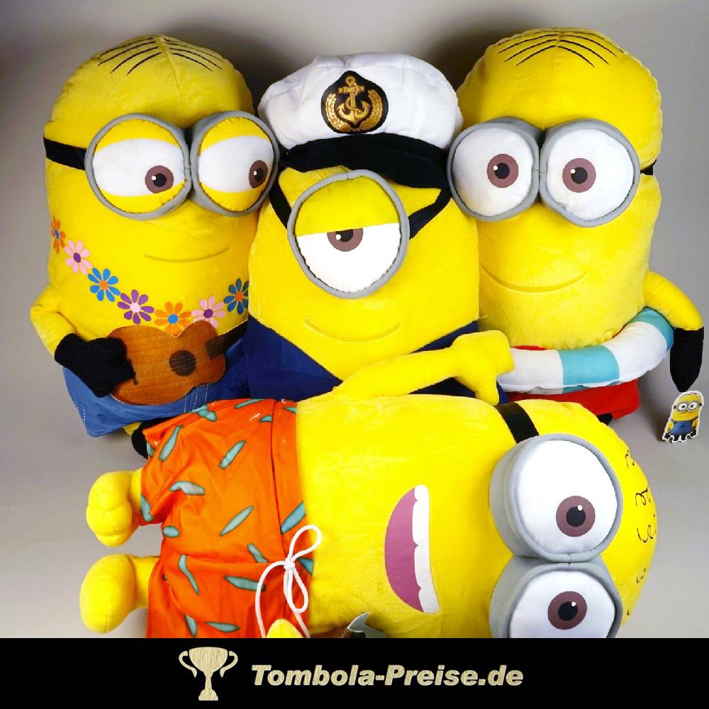 TreuePräsent Minions Plüschfiguren maxi 3D-Auge