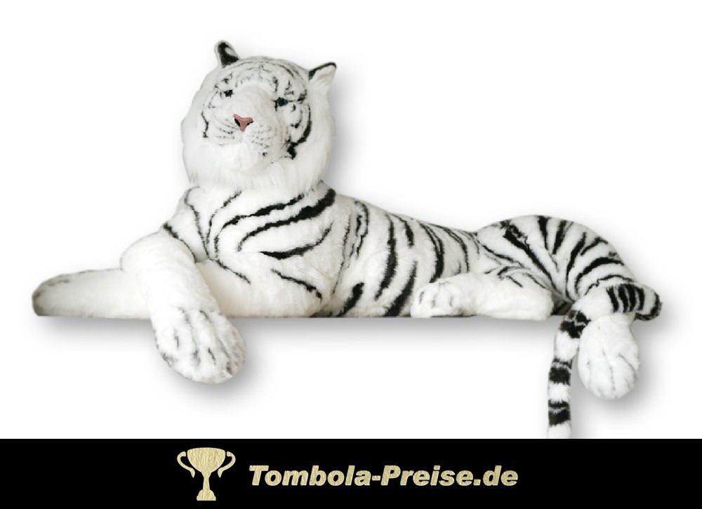 TreuePräsent Weißer Super-Tiger 220 cm