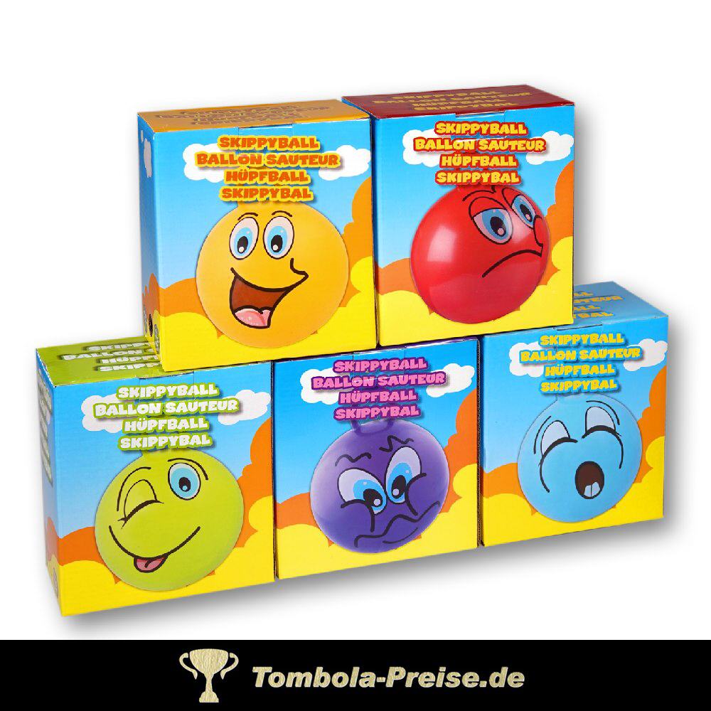 Hüpfball in Verpackung