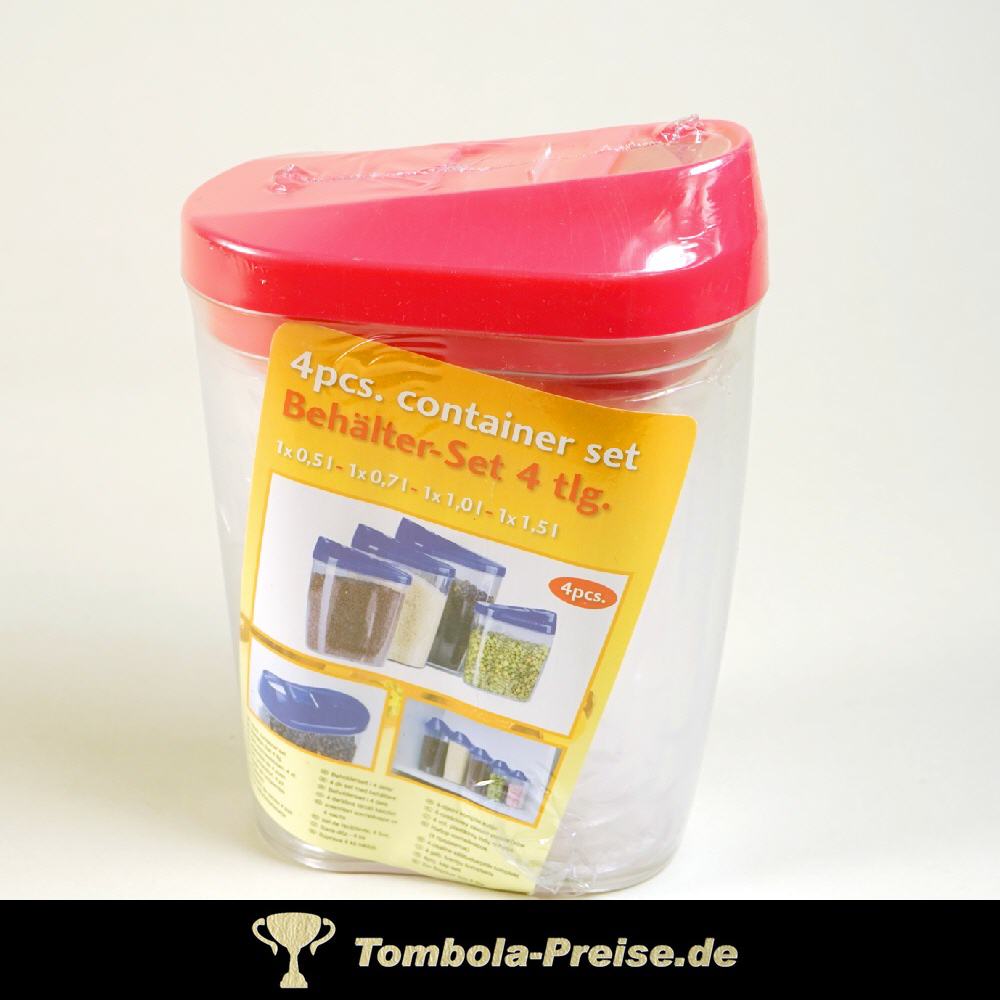 TreuePräsent Vorratsbehälter 4er-Set