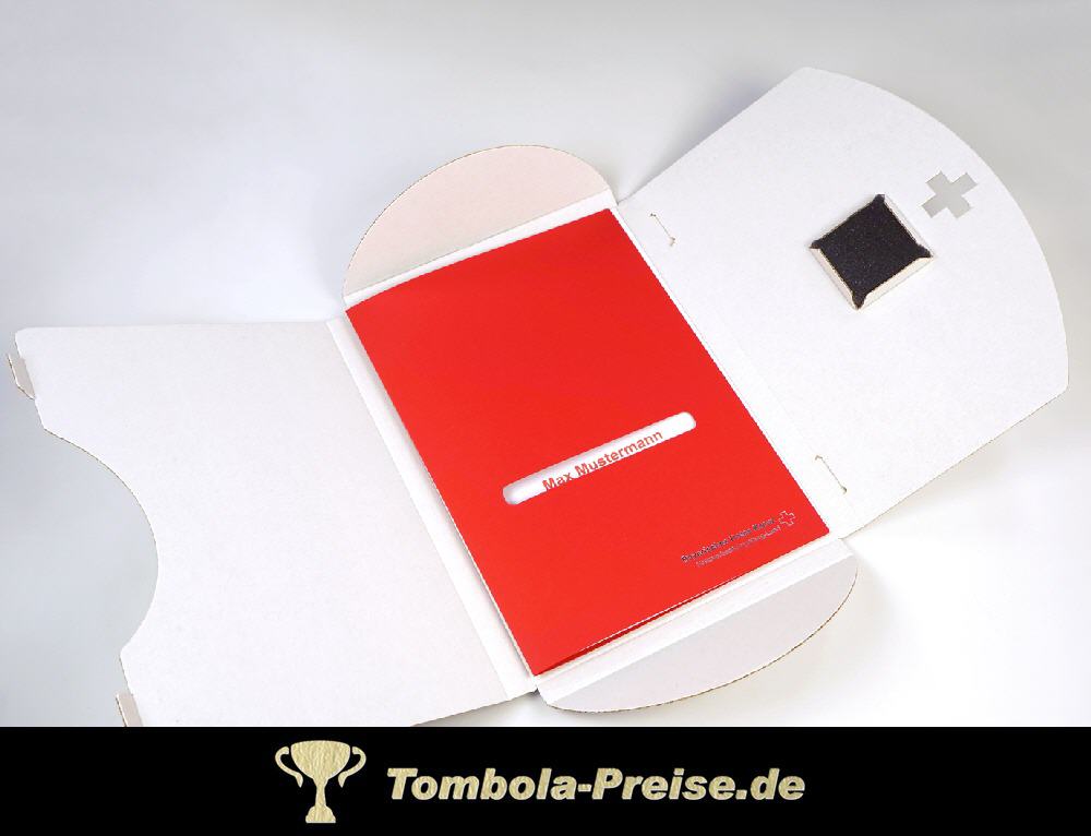Mappe für Jubiläums-Blutspender