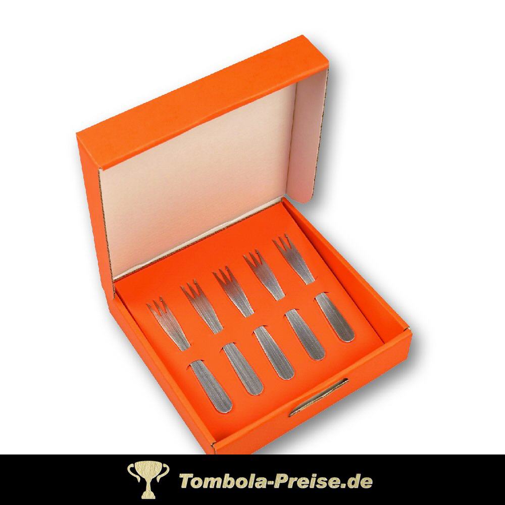 Geschenk-Set fünf Pommesgabeln Modell 03