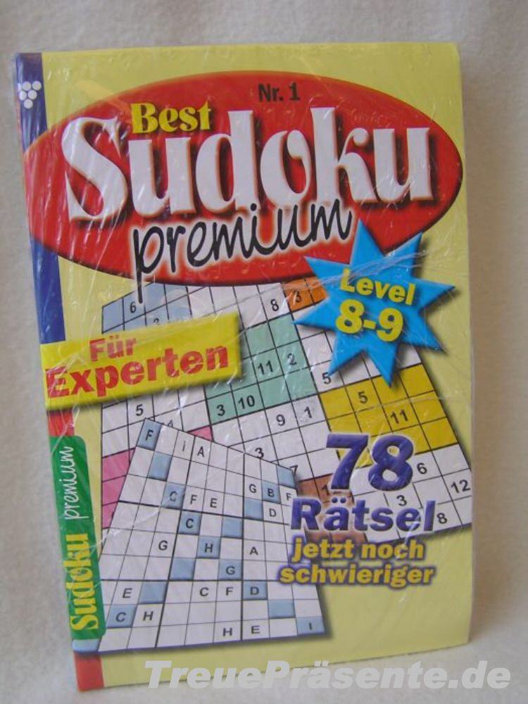 Sudoku Rätselbuch Premium