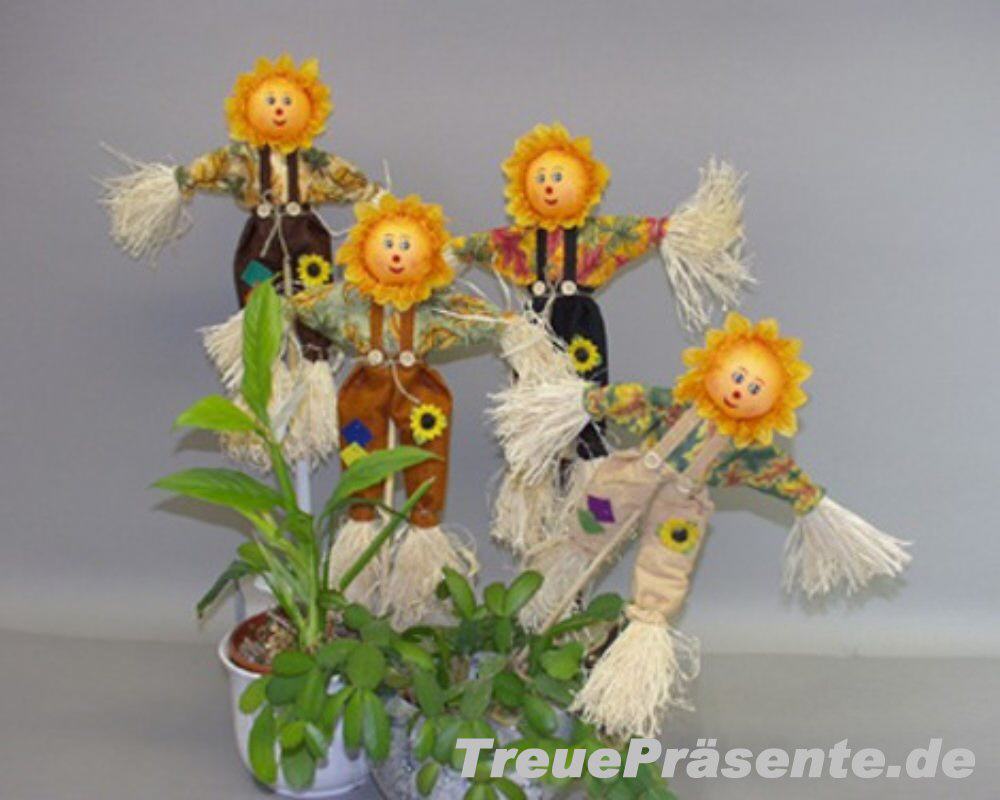 Strohpuppe Sonnenblume