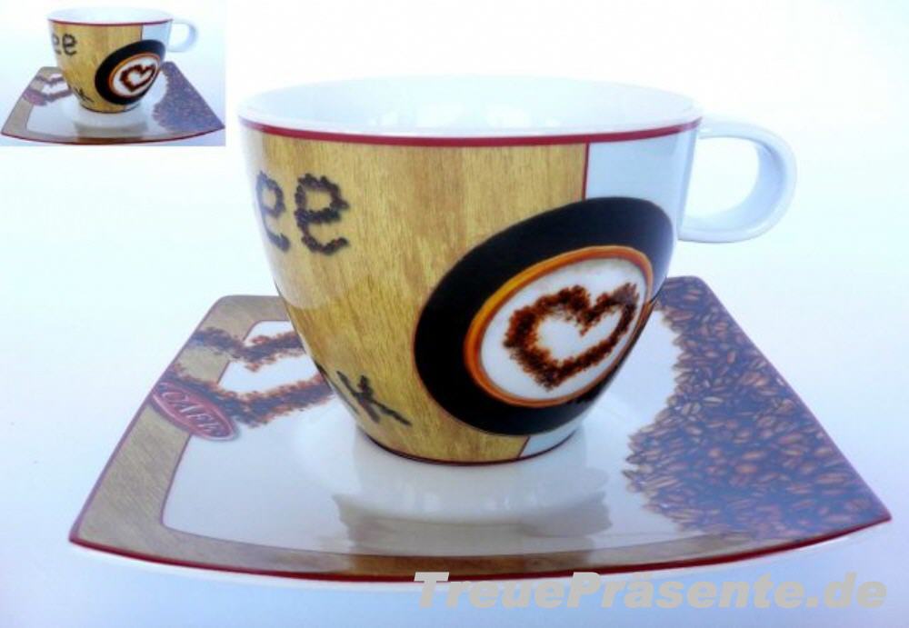 Jumbo-Kaffeetassen Set