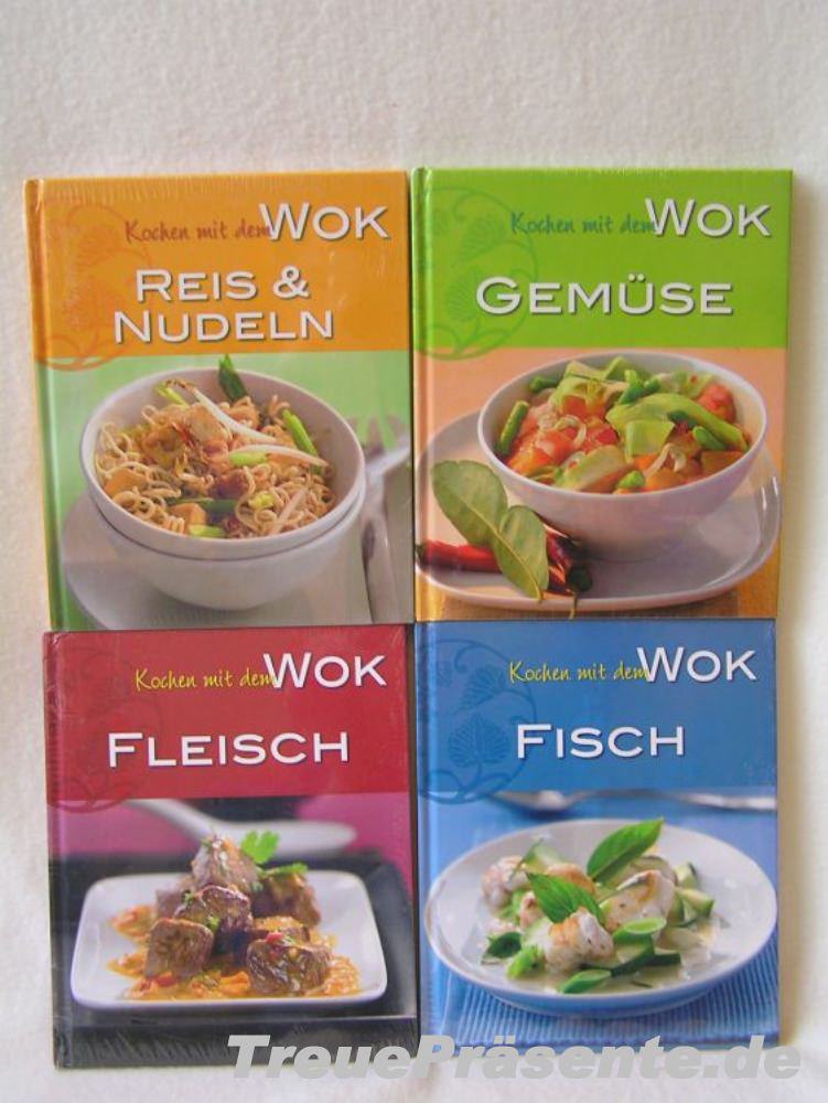 Kochen mit dem Wok - 4er-Set