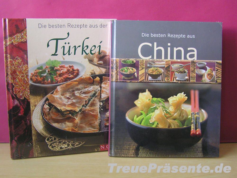 Kochbücher China & Türkei